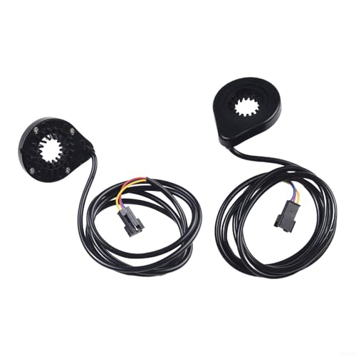 EffiFish Pedalassistent-Sensor, 12 Magnete, Doppel-Hall-PAS für Elektrofahrräder mit 1 m Kabel, kompatibel mit Standard-E-Bikes (2 Stück) von EffiFish