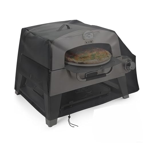 EffiFish Pizzaofen-Abdeckung, für CGG-403 3-in-1-Pizzaofen Plus, wasserdichtes 420D-Polyester mit Kordelzug, 70 cm L x 54 cm B x 45 cm H Outdoor-Pizzaöfen von EffiFish