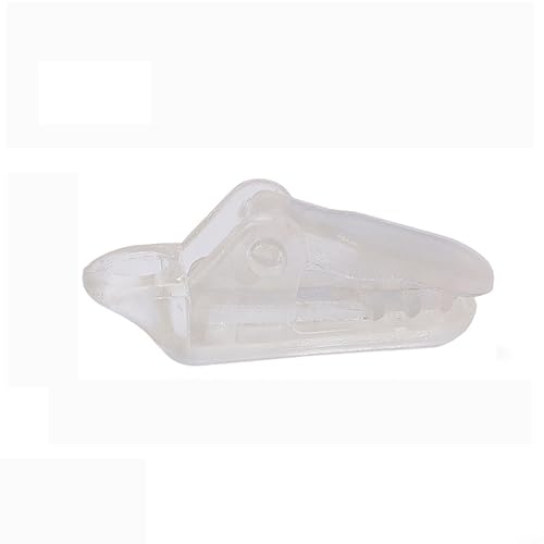 EffiFish Planenclip Zeltclip Planenclip Robuste Kunststoffklemmen für Markise Plane Camping Outdoor ohne Bohren Schwarz 50 Stück (transparent) von EffiFish