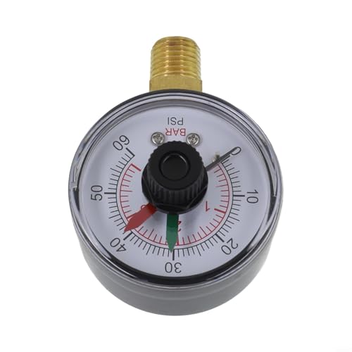 EffiFish Pool Filter Manometer Schwimmbad Filter Manometer Ersatzteil für Hayward Pro Serie für Filtersystem von EffiFish