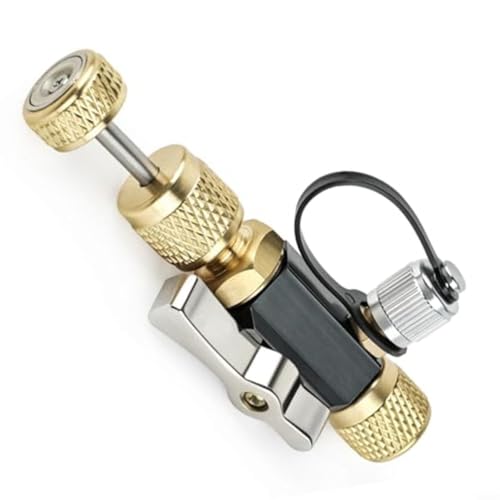 EffiFish Professionelles Ventilkern-Entfernungswerkzeug, für R410A, schwarz, 1/4 Zoll x 5/16 Zoll, für HVAC-Techniker, Wartung, Service, Reparatur von EffiFish