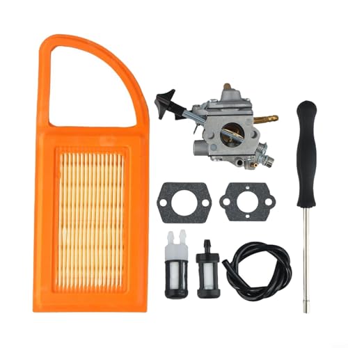 EffiFish Rasenmäher Zubehör Vergaser-Kit mit Luftfilter und Kraftstoffleitungen für Rucksack Laubbläser Outdoor Elektrowerkzeuge Zubehör EffiFish Rasenmäher Zubehör Vergaser-Kit mit Luftfilter und Kraftstoffleitungen für Rucksack Laubbläser Outdoor Elektrowerkzeuge Zubehör von EffiFish