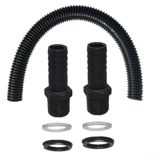 EffiFish Regentonnen-Anschluss-Set, Regenumlenker-Rohrverlängerungs-Set für Garten, Regenwasserspeicher, Sammlung, Bewässerungssystem EffiFish Regentonnen-Anschluss-Set, Regenumlenker-Rohrverlängerungs-Set für Garten, Regenwasserspeicher, Sammlung, Bewässerungssystem von EffiFish