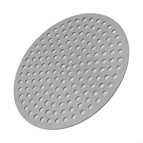EffiFish Runder Abfluss-Haarfang, aus Edelstahl, Duschabflusssieb, Bodenablauffilter für Badezimmer, Küche, mehrere Größen, 6–16 cm (11 cm) von EffiFish