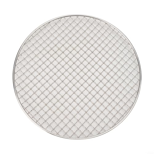EffiFish Rundes Grillrost aus Edelstahl, Gitterrost für Camping und Zuhause, korrosionsbeständig, Grillzubehör (30,5 cm) von EffiFish