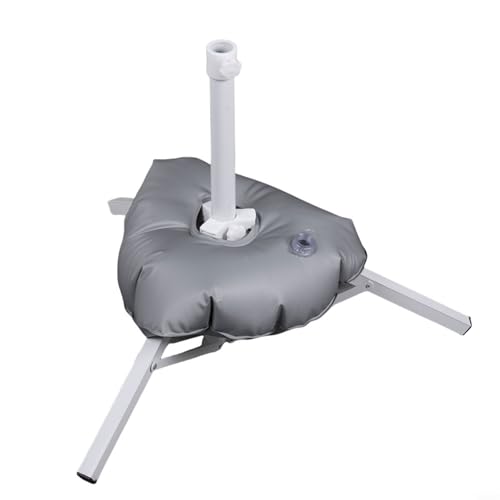 EffiFish Schirmständer, Outdoor-Strandschirm, mit Wasser gefüllt, quadratischer Sockel, Sonnenschirm-Stativ für Strandsitz, Angelschirm (3,5 cm Kaliber) von EffiFish