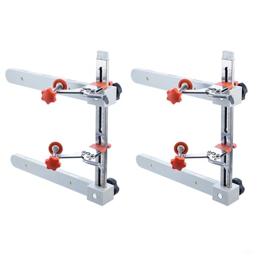 EffiFish Schubladenschienenklemme, mit Schraubenschlüsselklemme und magnetisch gravierter Doppelskala-Markierungen, Stabilität und für präzise Anpassung, 2-teiliges Set von EffiFish