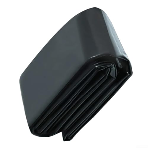 EffiFish Schwarze Teichfolie, 0,2 mm dickes Polyethylen-Material für Fischteich, Wasserfall, Wasserfall, Landschaftsgarten, 3 x 4 m, 4 x 4 m von EffiFish