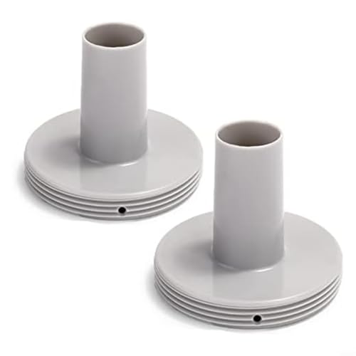EffiFish Siebanschluss Pool Wasserstrahlverbinder für Intex Schwimmbad Auslaufverbinder 3,8 cm Poolfilteradapter Ersatzteile (2 - Weiß) von EffiFish