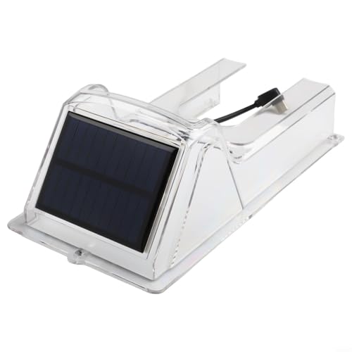 EffiFish Solarbetriebene Türklingel-Abdeckung, wasserdichte Schutzhülle mit Solarpanel, 215 x 115 mm, transparenter Regenschutz für kabellose Türklingel, 215 x 115 mm EffiFish Solarbetriebene Türklingel-Abdeckung, wasserdichte Schutzhülle mit Solarpanel, 215 x 115 mm, transparenter Regenschutz für kabellose Türklingel, 215 x 115 mm von EffiFish