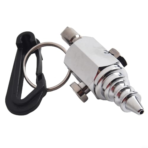 EffiFish Tauchdüse Edelstahl Tauchen Luftdüse Werkzeug für BCD Inflator Schlauch mit Clip passt auf Standardschläuche zum Aufblasen von Luftbetten EffiFish Tauchdüse Edelstahl Tauchen Luftdüse Werkzeug für BCD Inflator Schlauch mit Clip passt auf Standardschläuche zum Aufblasen von Luftbetten von EffiFish