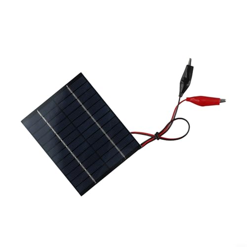 EffiFish Tragbares Solarmodul, 10 W, 12 V, polykristallines Siliziummodul, für Krokodilklemme zum Aufladen von Batterien, Außenlicht, Ventilatorpumpensystem EffiFish Tragbares Solarmodul, 10 W, 12 V, polykristallines Siliziummodul, für Krokodilklemme zum Aufladen von Batterien, Außenlicht, Ventilatorpumpensystem von EffiFish