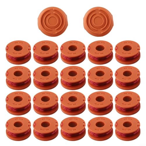 EffiFish Trimmerspule Ersatz mit Kappe, für Worx WA0010 WG154 WG163 WG180 Rasentrimmer-Teile von EffiFish