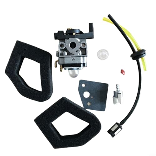 EffiFish Vergaser-Kit für Honda GX25 ULT425 UMK425 FG110 Rasenmäher Motoren mit Luftfilter, Kraftstoffleitung, Kraftstofffilter und für Primerbirne EffiFish Vergaser-Kit für Honda GX25 ULT425 UMK425 FG110 Rasenmäher Motoren mit Luftfilter, Kraftstoffleitung, Kraftstofffilter und für Primerbirne von EffiFish