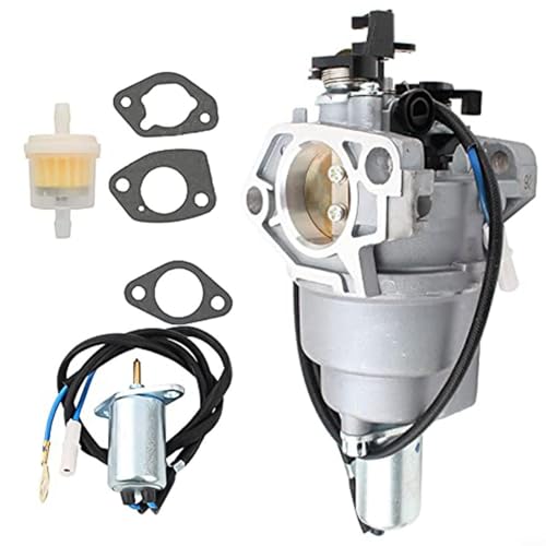 EffiFish Vergaser für 136-7826 für TimeCutter für Zero Turn Rasenmäher 452cc Motor Ersatzteile mit Magnetventil Filter Dichtung Schrauben Set Outdoor Power von EffiFish