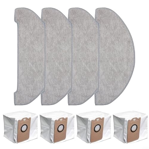 EffiFish Vexilar Staubsauger-Rollenbürsten-Set, Staubsauger-Zubehör, Ersatz-Set mit Wischmopp-Staubsaugerbeuteln für W11/W7-Modell von EffiFish