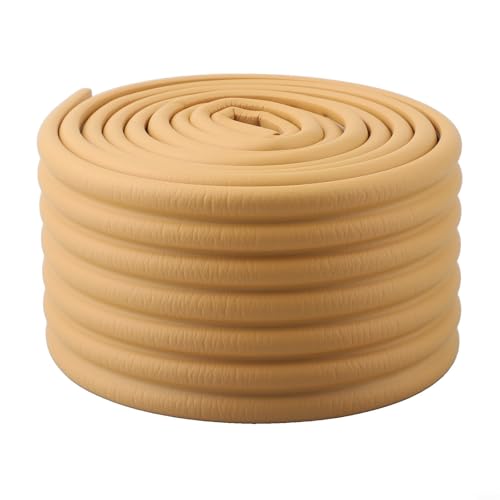 EffiFish Wasserrohr-Frostschutzstreifen, 2 m x 8 cm, Thermoschaum-Isolierband für den Außenbereich, Sanitär, Winterschutz, Geräuschreduzierung (braun) von EffiFish