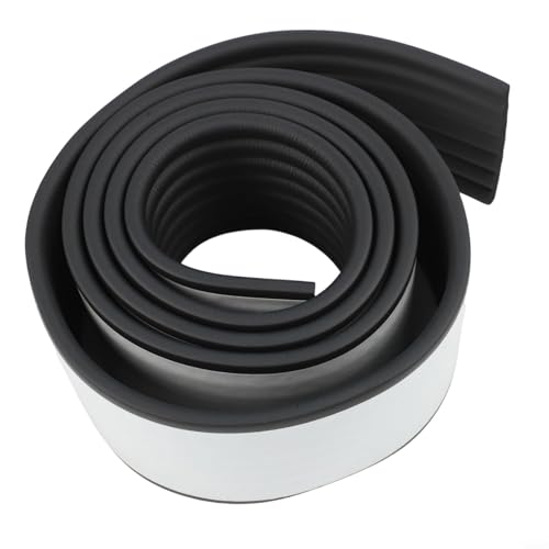 EffiFish Wasserrohr-Frostschutzstreifen, 2 m x 8 cm, Thermoschaum-Isolierband für den Außenbereich, Sanitär, Winterschutz, Geräuschreduzierung (schwarz) von EffiFish