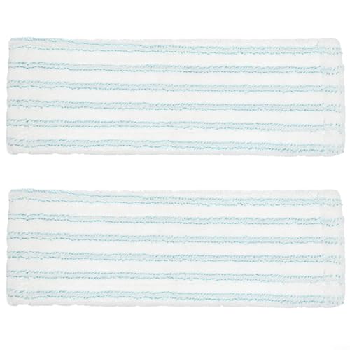 EffiFish XL Cotton Plus Wischmopp-Bezug, Ersatz-Pad für Bodenwischer, waschbares, saugfähiges Reinigungstuch, 47 cm (2 Stück) von EffiFish
