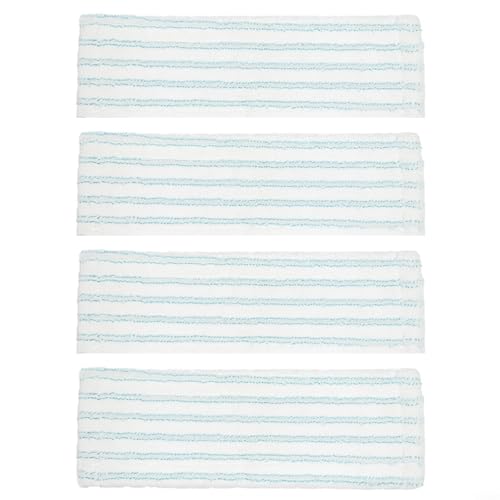 EffiFish XL Cotton Plus Wischmopp-Bezug, Ersatz-Pad für Bodenwischer, waschbares, saugfähiges Reinigungstuch, 47 cm (4 Stück) von EffiFish