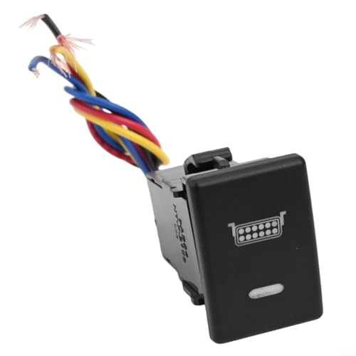 Instrumentententafel-Bedienschalter mit LED für Isuzu DMAX für MUX für Colorado Automotive Armaturenbrett 12 V DC, inklusive Kabelbaum und ABS-PVC-Konstruktion (LED-Lichtleiste) von EffiFish