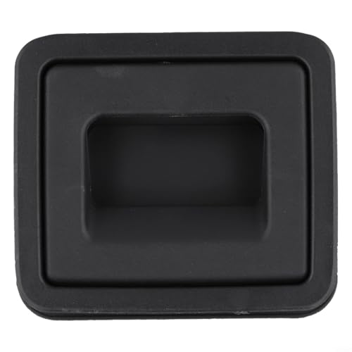Kofferraum-Teppichgriff ABS Ersatzreifenschlitzabdeckung OEM 5N0887183 9B9 für Tiguan 2008-2019 für Golf für Jetta Variant für Skoda Octavia Superb Schwarz von EffiFish