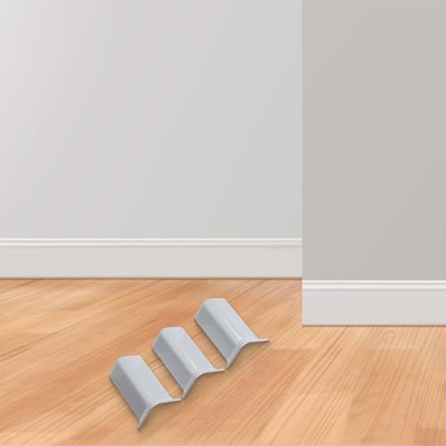 Moderne Eckblock Set für Sockelleisten | 3 Innen und 3 Außen Außenwand | Verbinder für Innendekoration Haus Innendekoration (M) von EffiFish