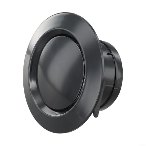 Runde ABS-Abluftöffnung für den privaten und gewerblichen Gebrauch, 100 mm, 125 mm, 150 mm, 200 mm Größen (100 mm) von EffiFish