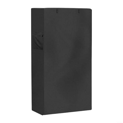 Schützender wasserdichter Regal-Staubschutz mit Reißverschluss und Aufbewahrungstasche, aus 420D-Oxford-Gewebe, um Regale in mehreren Innenräumen zu schützen (76 x 35 x 157 cm) von EffiFish