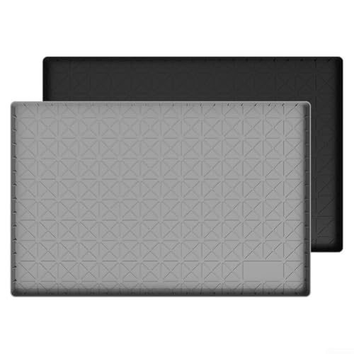Wasserdichte Silikonwanne für die Verwendung unter der Spüle, rutschfestes Design für Küche und Garage, Schutz (71 x 56 x 2 cm) von EffiFish