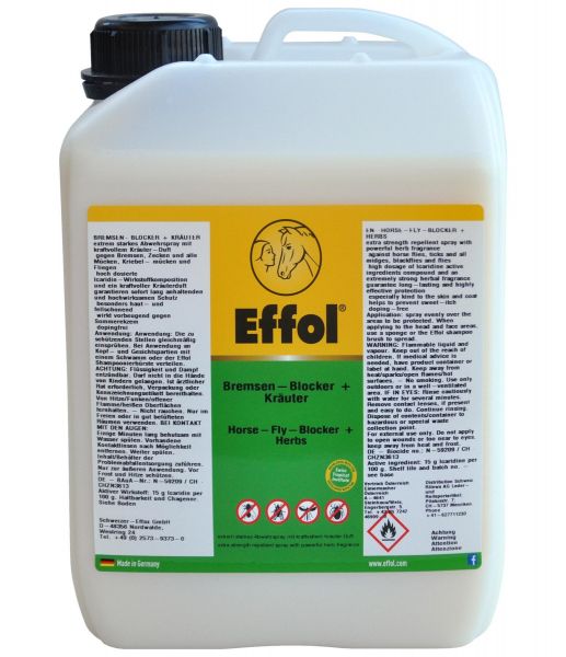 Effol Bremsen-Blocker+ Kräuter 2,5 Liter, Bremsenschutz, Fliegenabw... von Effol