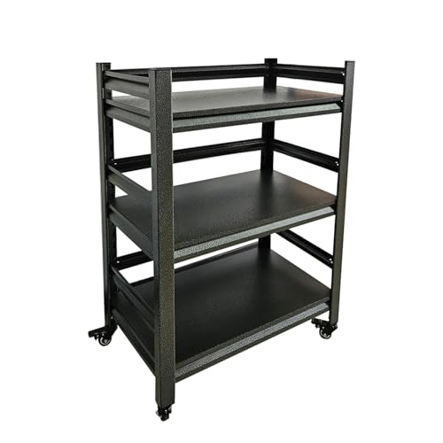 Effortsaving Küchenregal Stehend,3–5 Stockwerke Höhenverstellbar Kellerregal,Geeignet für Wohnungen Büros Theater Geschäfte Usw(Size:60cmX40cmX80cm) von Effortsaving