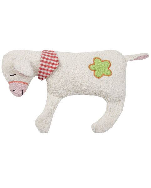 Efie Kirschkern-Wärmekissen Schäfchen mit Blümchen, KbA von Efie