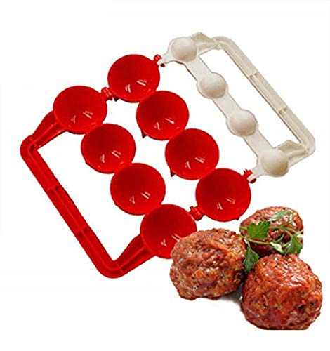 EgBert Honana Kt-442 Creative Meatballs Maker Food-Grade Plastic Fish Balls Molds DIY Stuffed Meat Ball Making Tools von EgBert