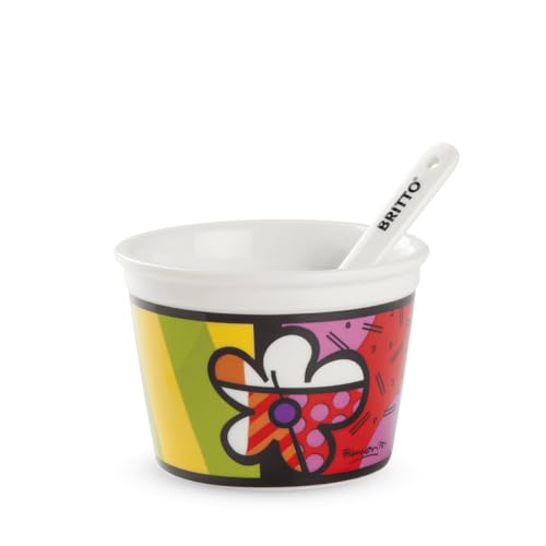 Egan Eisbecher Britto Blume mit Löffel Egan Eisbecher Britto Blume mit Löffel von Egan