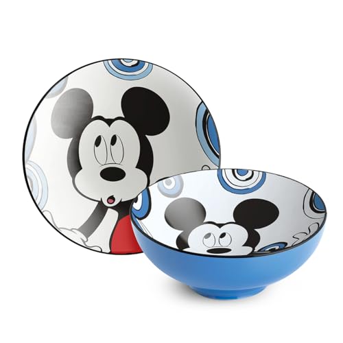 Egan Mickey Mouse Schüssel – 21 cm Steingut, langlebiges Cartoon-Design, mikrowellen- und spülmaschinenfest, ikonischer Stil mit klassischem Motiv und modernem Design Egan Mickey Mouse Schüssel – 21 cm Steingut, langlebiges Cartoon-Design, mikrowellen- und spülmaschinenfest, ikonischer Stil mit klassischem Motiv und modernem Design von Egan