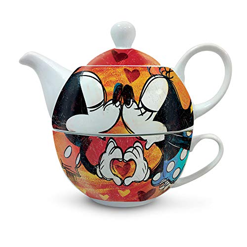 Egan Teekanne mit Tasse Mickey und Minnie von Disney