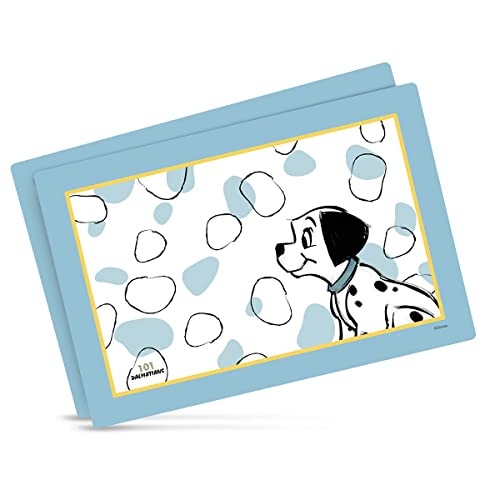 Egan Disney Tischset aus der Kollektion La Carica dei 101. Gegenstand aus Polypropylen Farbe Hellblau. Größe: 45 x 30 cm. Die Referenz ist: 227014 von Egan