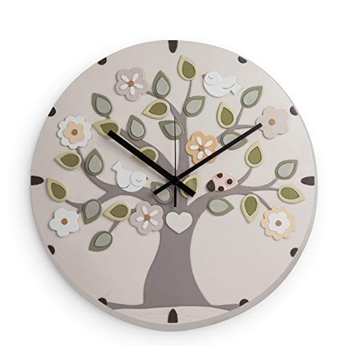 Egan Uhr, Keramik, Elfenbeinfarben, Small Egan Uhr, Keramik, Elfenbeinfarben, Small von Egan