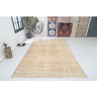 200x300 Naturteppich, Vintage Teppich, Handgeknüpfter Wollteppich, 4608 von EgeRug