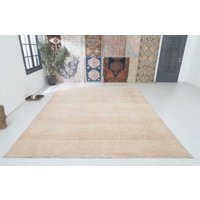 233x320 Oushak Teppich, Handgefertigter Orientteppich, Kelimteppich, 2004, Handgemachter Teppich von EgeRug