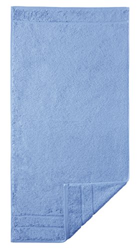 Egeria 25001 Prestige Waschhandschuh, Baumwolle, Blau (308 alaska blue), Größe 16 x 21 cm von Egeria