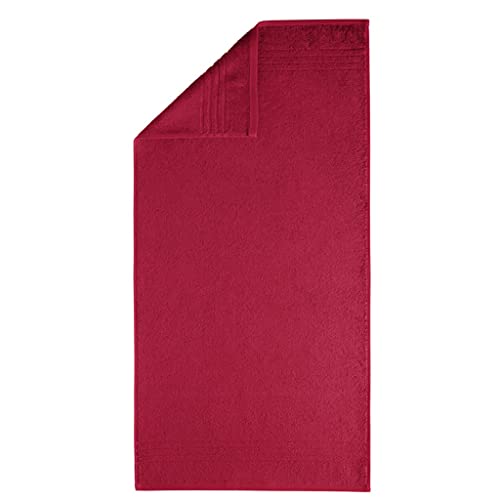 Egeria 28001 Madison Duschtuch, Baumwolle, paprika red, Größe 70 x 140 cm von Egeria