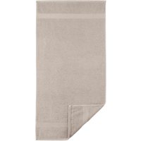 Egeria Handtücher "Diamant", (2 St., 2er Set Handtücher 50 x 100 cm), Uni Programm mit schmaler Bordüre, 100 % Baumwolle von Egeria