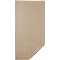 Egeria Handtücher "Madison", (2 St., 2er Set Handtücher 50 x 100 cm), Uni-Programm mit Streifenbordüre, reine Baumwolle von Egeria