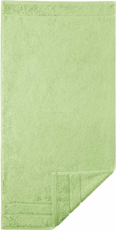 Egeria Handtücher Prestige, Walkfrottee (2-St), Uni Programm mit Streifenbordüre, SUPIMA Baumwolle von Egeria