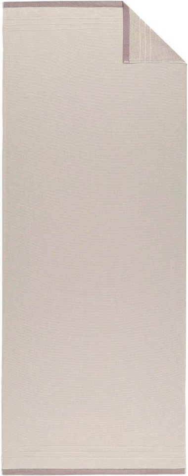 Egeria Saunatuch Dori, Leichtfrottee (1-St), 75x200 cm in leichter Qualität, Streifenbordüre von Egeria