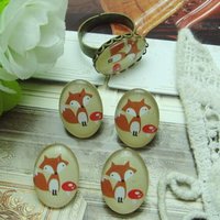 10Pcs(13x18mm Handgemachte Foto Glas Cabochon | G131806 von EggcellentCraftStore