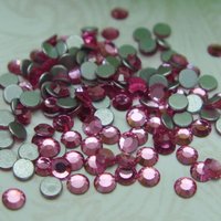 144 Stück | 1, 7-1, 9mmSs5 Swarovski Flat Back Kristalle, Rosa von EggcellentCraftStore