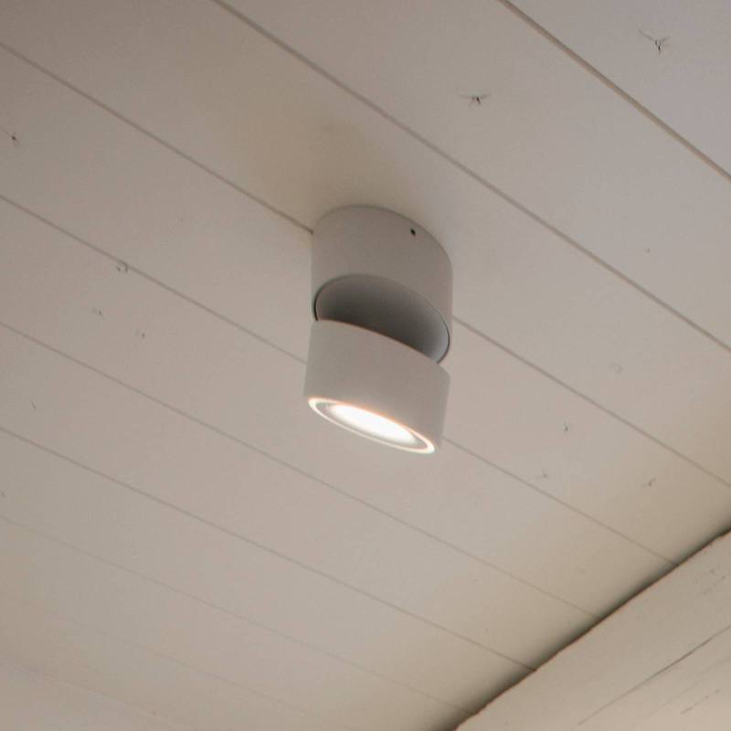 Egger DLS LED-Deckenspot Clippo, dim-to-warm, weiß von Egger Licht
